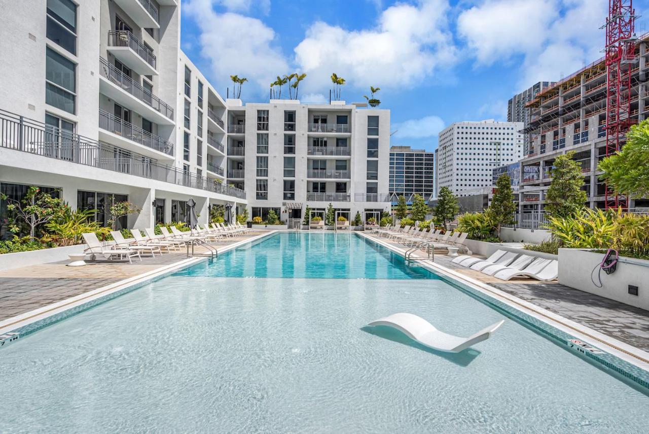Апартаменты Stylish Unit In Downtown Miami With Free Parking Экстерьер фото