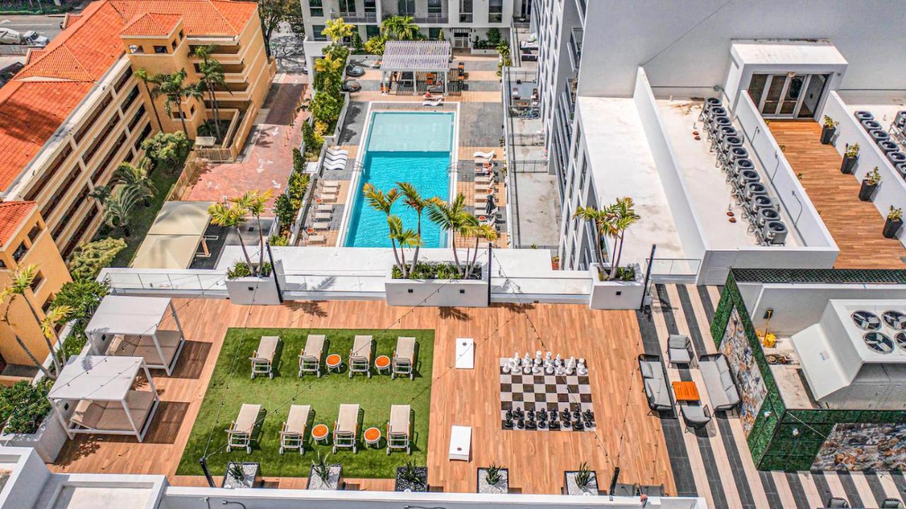 Апартаменты Stylish Unit In Downtown Miami With Free Parking Экстерьер фото