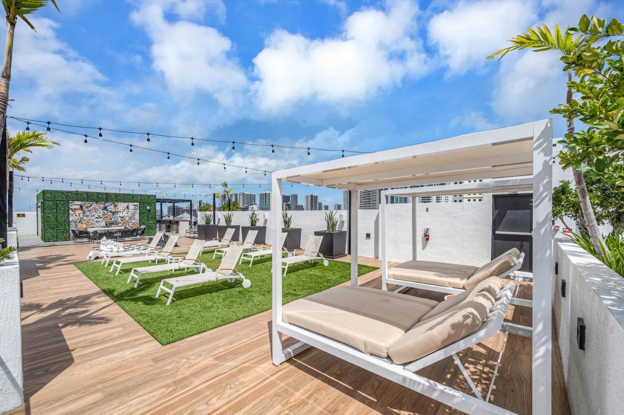 Апартаменты Stylish Unit In Downtown Miami With Free Parking Экстерьер фото